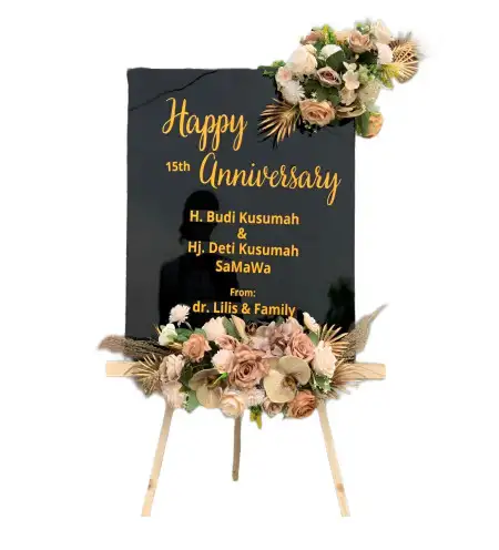 Papan Bunga Akrilik Tlogomulyo